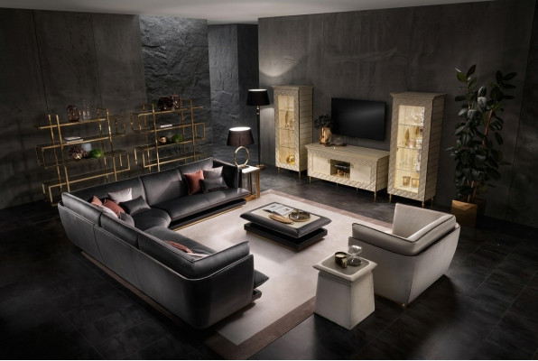 Design furniture couch sofa set sofas sofa sets 4-piece set arredoclassic