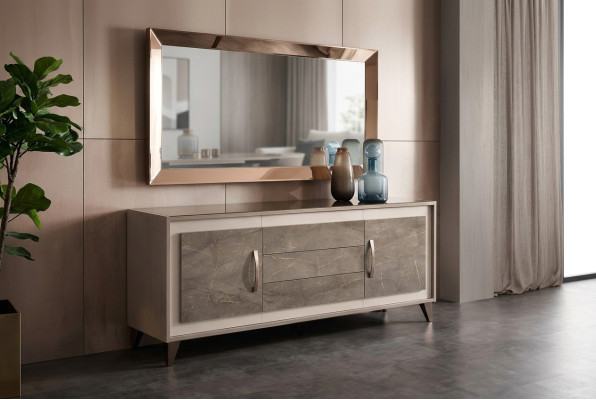 Sideboard Cabinet Wood Buffet Display Cabinet Luxury Wardrobe Furniture Set arredoclassic