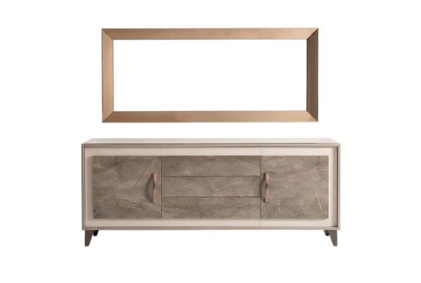 Sideboard Cabinet Wood Buffet Display Cabinet Luxury Wardrobe Furniture Set arredoclassic