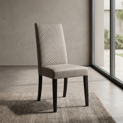 Dining room chair 1-seater armchair wood luxury class furniture design new arredoclassic