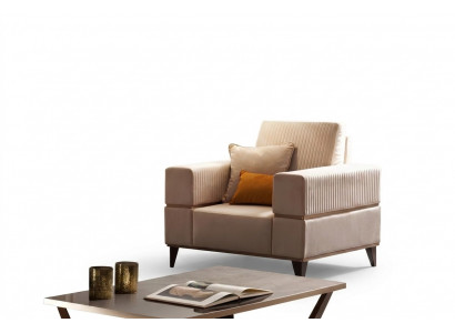 Armchair Relax Leather Lounge Club Upholstered Couch Luxury Sofa Furniture arredoclassic