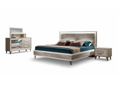 Upholstered bed 180x200 double bed hotel bed bedroom beds arredoclassic