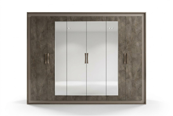 Luxury wardrobe designer wardrobes 6-door closet arredoclassic