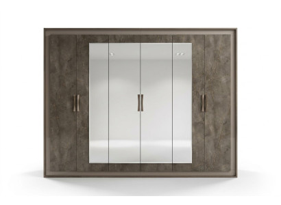 Luxury wardrobe designer wardrobes 6-door closet arredoclassic
