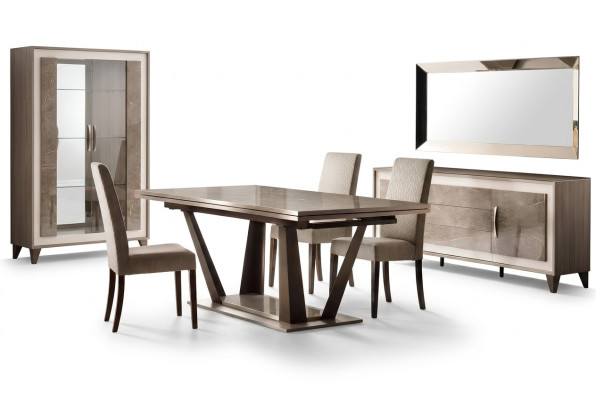 Luxury Furniture Dining Table Table Dining Room Living Room Wood Stainless Steel Design Tables New