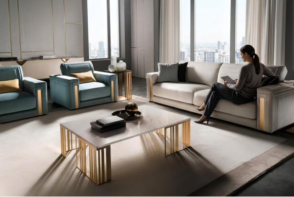 Coffee table side table living room table sofa arredoclassic