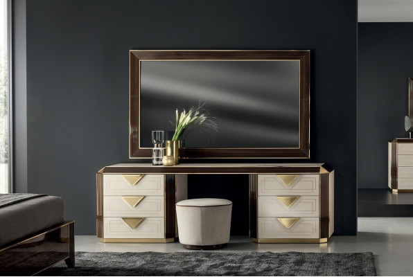 Design Mirror Wall Mirror Modern 110x190 Furniture Wood Frame arredoclassic New