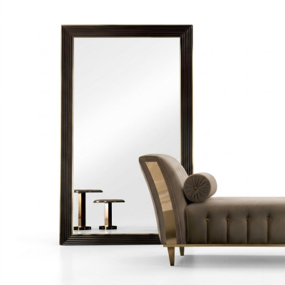 Design mirror wall mirror wood frame hanging mirror luxury furniture arredoclassic