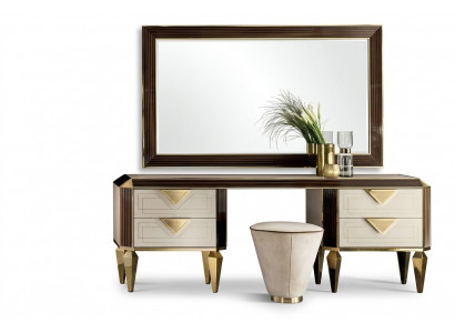 Makeup table mirror + stool dressing table dressing table cosmetics arredoclassic