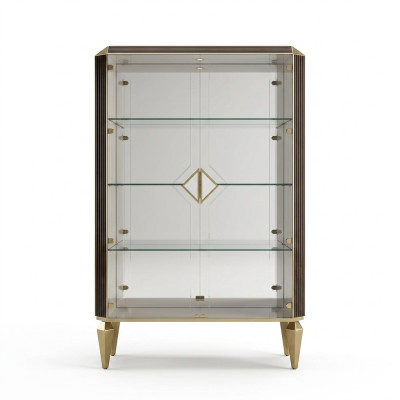 Showcase Italian luxury furniture display cabinets arredoclassic luxury cabinet glass new