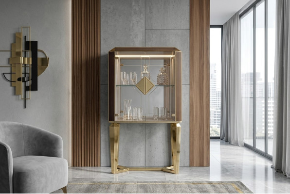 Cabinet Bar Bar Cabinet Display Cabinet Living Room Designer Shelf Furniture arredoclassic