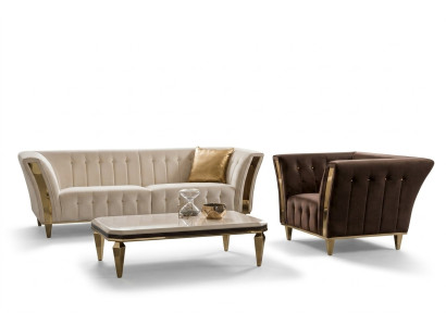 Modern sofa set 3+1 seater sofa couch upholstered suite sofas arredoclassic