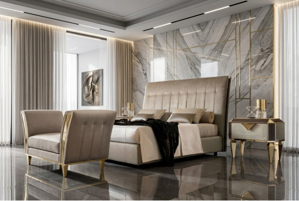 Designer upholstered bed, bed, beds, leather bed, double bed, matrimonial bed, designer bed NEW
