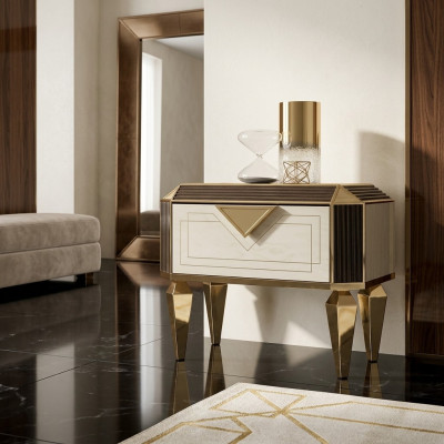 Design nightstand original tables console side table bedroom luxury consoles