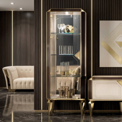 Cabinet showcase display cabinet vitrines cabinets wood sideboard arredoclassic