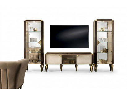 Wall unit set display cabinets cabinet living room furniture furnishings suite set