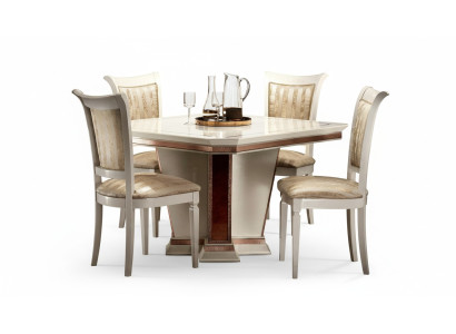 Baroque dining table wooden set dining room living room design tables