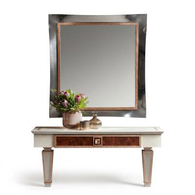 Classic Large Mirror Wall Mirror Hanging Mirror Wooden Frame Wardrobe New