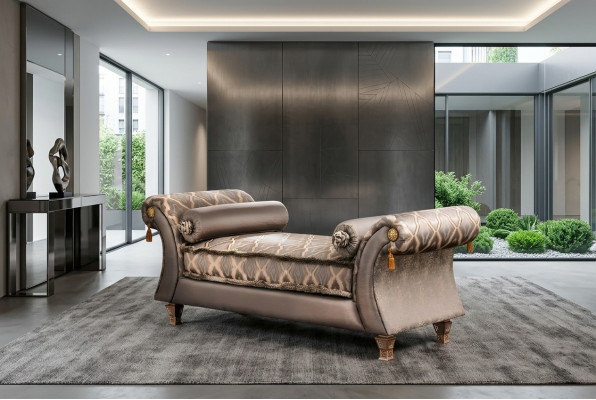 Chaise longue furniture ottoman living room design sofa lounger arredoclassic