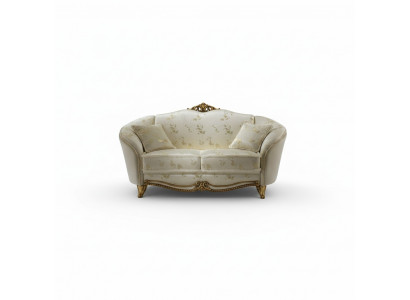 Sofa 2-seater design sofas upholstered couches leather relax leather two-seater