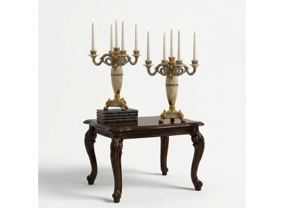 Elegant Design Coffee Table Living Room Side Table Classic Table Wood Tables