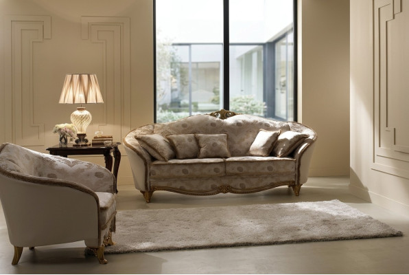 Sofa set 3+1 seater classical living landscape couches sofas upholstered sofa