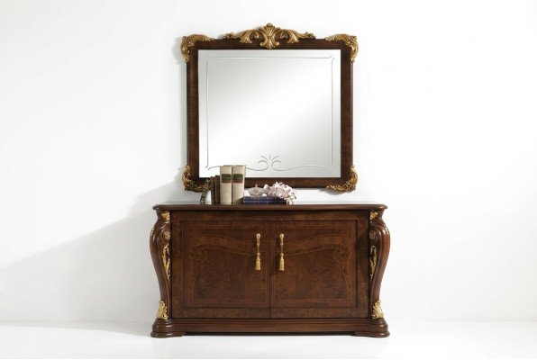 Mirror Wall Mirror Hall Mirror Bathroom Hall Wood Wall Decoration Little Mirror Furniture