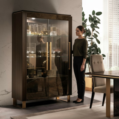 Luxury display cabinet cabinets Italian style furniture arredoclassic