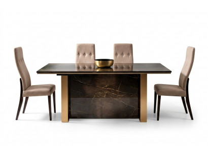 Dining table set dining room living room ensemble wood design tables 200x100cm