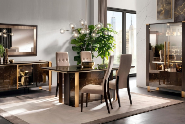Dining table dining room set dining group classic table 5-piece tables new 4x chairs