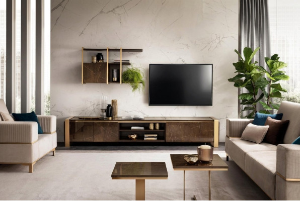 Regale living room wall unit rtv tv sideboard display cabinet living room shelf arredoclassic