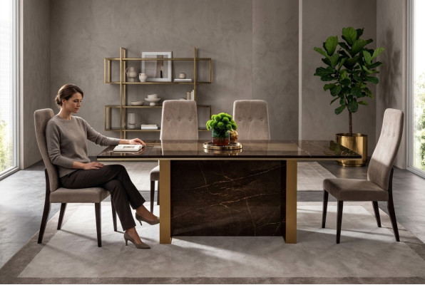 Designer dining table, design table, wood dining room, living room table, Italian furniture