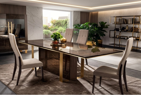 Designer dining table, design table, wood dining room, living room table, Italian furniture