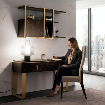 Designer furniture desk wall shelf and chair new furniture Italian furniture