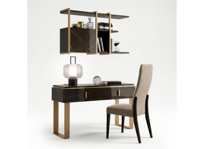 Designer furniture desk wall shelf and chair new furniture Italian furniture
