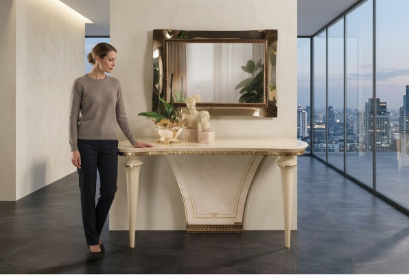 Italian furniture side table console table console table living room table
