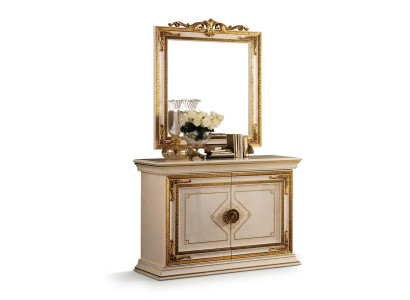 Mirror Dresser Cabinet Dressers Sideboard Bedroom Set Wood Classic Style
