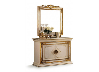 Mirror Dresser Cabinet Dressers Sideboard Bedroom Set Wood Classic Style