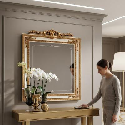 Wall mirror decoration furniture living interior design wardrobe wall mirror new