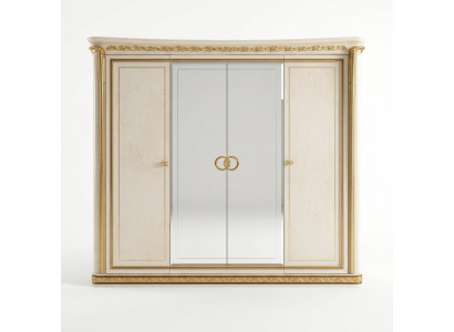 Wardrobe wardrobes mirror furniture living furniture wood Arredoclassic