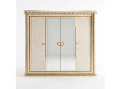 Wardrobe wardrobes mirror furniture living furniture wood Arredoclassic