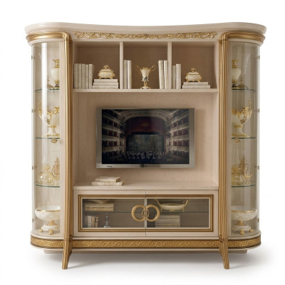 Designer living room TV wall unit media wall TV wall TV cabinet living wall