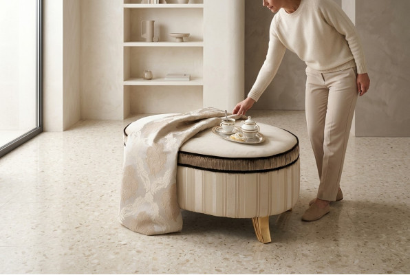 Design upholstered stool footstool ottoman seat chaise padded pouffe benches