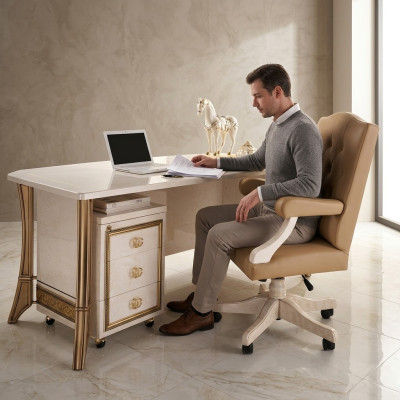 Executive chair armchair chair office swivel chair leather office furniture seating swivel chairs