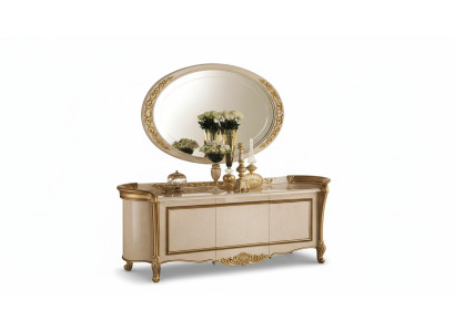 Large wall mirror XXL royal Rococo Baroque design furniture hanging mirror