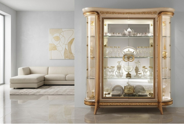 Display cabinets, sideboards, display sideboard, glass cabinet, Italy, arredoclassic