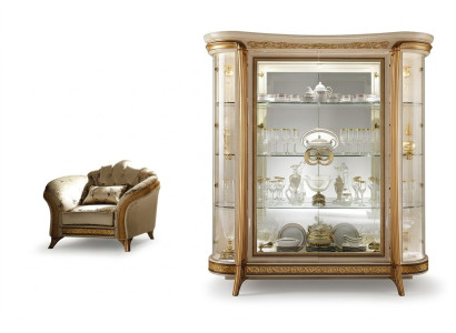 Display cabinets, sideboards, display sideboard, glass cabinet, Italy, arredoclassic