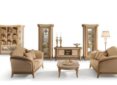 Design wall unit sideboard 2x cabinet lowboard TV cabinet 3-piece set display cabinet