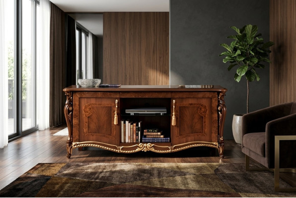 rtv Design Sideboard TV Wall Low Board Luxury New Shelf Dresser Cabinet New