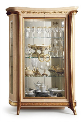 Design furniture wood classical style baroque showcase Italian furniture sideboard